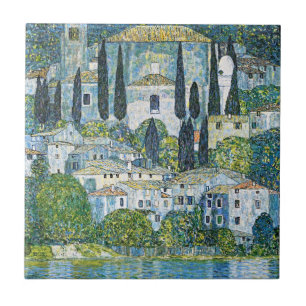 Carreau Kirche, chef-d'oeuvre de Gustav Klimt à Cassone