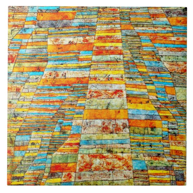 Carreau Klee - Autoroutes et autoroutes (Devant)