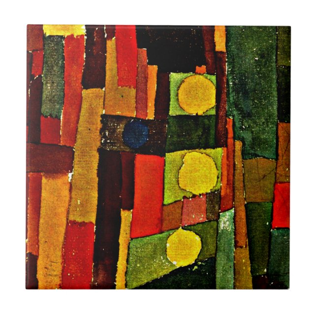 Carreau Klee - Dans le style de Kairouan (Devant)