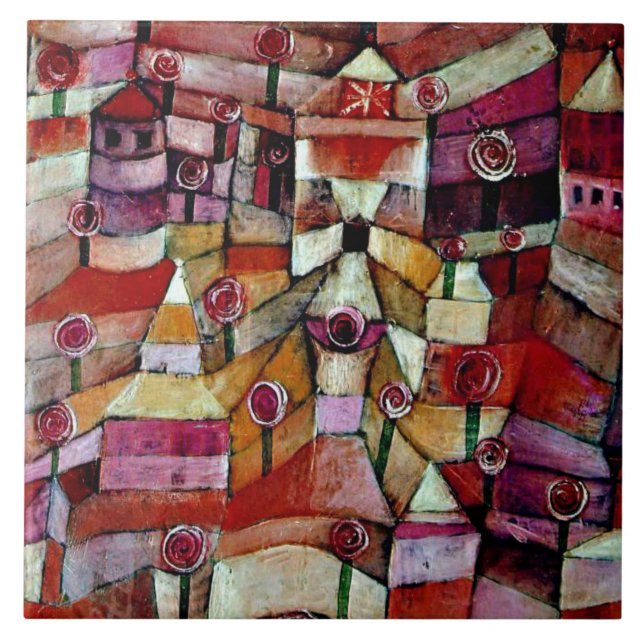 Carreau Klee - Jardin d'Ose,  (Devant)