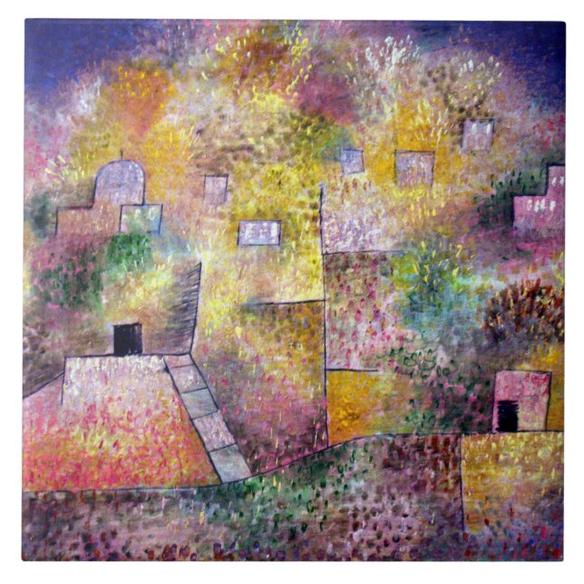 Carreau Klee - Jardin Oriental de Plaisir (Devant)