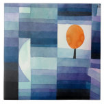 Carreau Klee - Le Porte-monnaie de l'automne<br><div class="desc">Le Porte-monnaie d'automne,  célèbre oeuvre abstraite de Paul Klee</div>