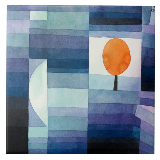 Carreau Klee - Le Porte-monnaie de l'automne (Devant)