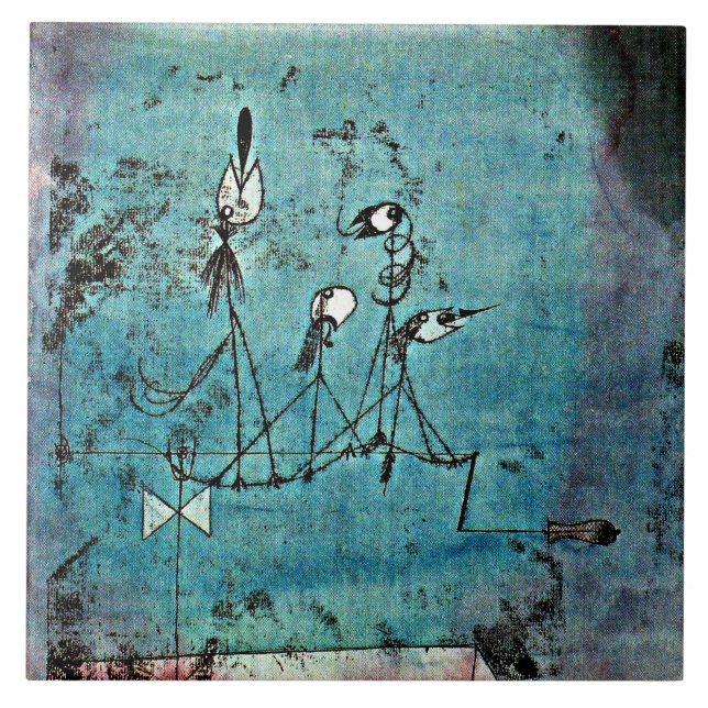 Carreau Klee - Machine Twitter (Devant)
