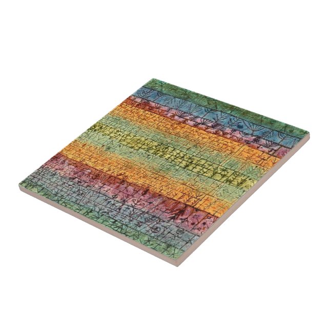 Carreau Klee - Nourriture des arbres (Côté)