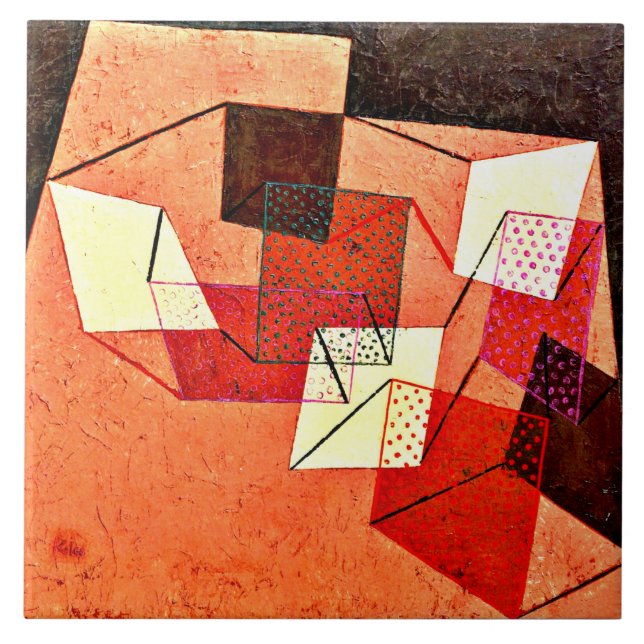 Carreau Klee - Surfaces contreventées (Devant)