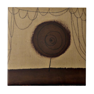 Carreau Klee - Une Fleur se produit