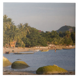 Carreau Ko Phangan, Thaïlande. À l'extérieur de l'île agit