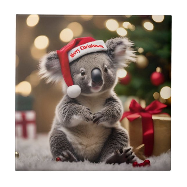 Carreau "Koala Kris Kringle : Noël en dessous" (Devant)