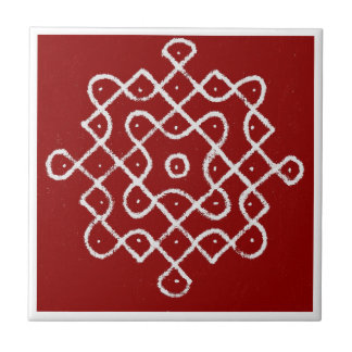 Carreau Kolam Rangoli