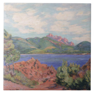 Carreau La baie d'Agay, c.1905 (huile sur la toile)