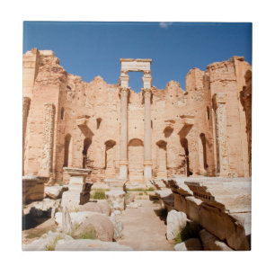 Carreau La basilique sévérienne, Leptis Magna, Al Khums 2