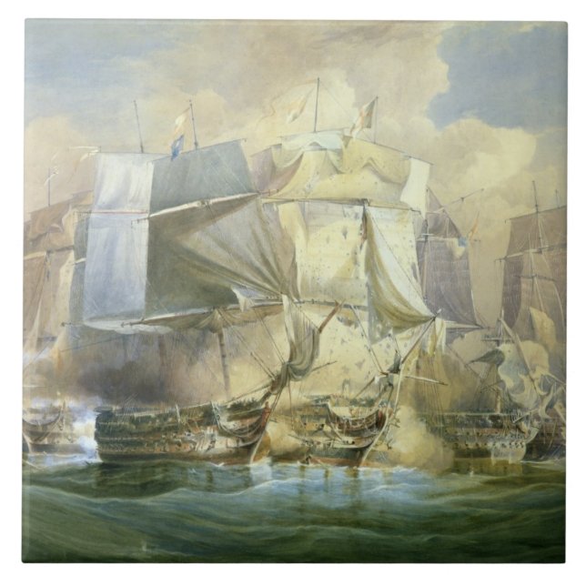 Carreau La bataille de Trafalgar, le début de l'Acti (Devant)