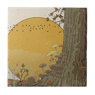 Carreau La belle vieille forêt