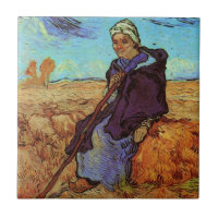 La Bergère (d'après Millet) par Vincent van Gogh