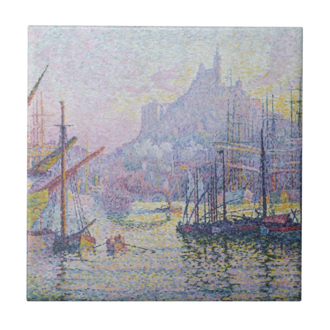 Carreau La Bonne de Notre-Dame-De-La-Garde simple (Devant)