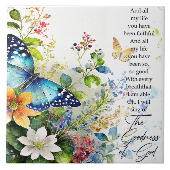 Carreau La bonté de Dieu (Devant)