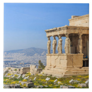 Carreau La colline de l'Acropole, Athènes, Grèce