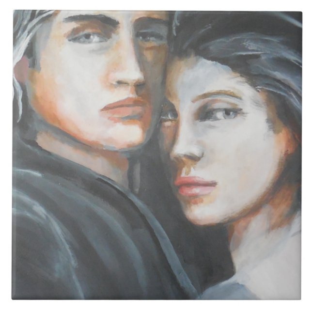 Carreau La complexité d'un couple (Devant)