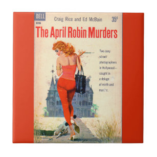 Carreau La couverture du roman d'April Robin Murders