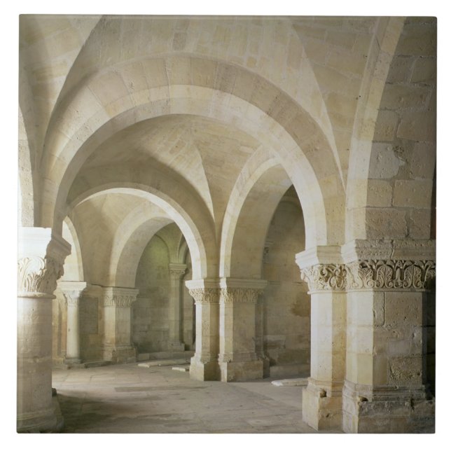 Carreau La crypte, c.1144 (photo) (Devant)