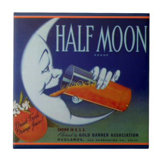 Carreau La cuisine vintage de tuile peut marquer l'orange