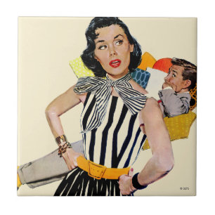 Carreau La Dame A Été Insultée