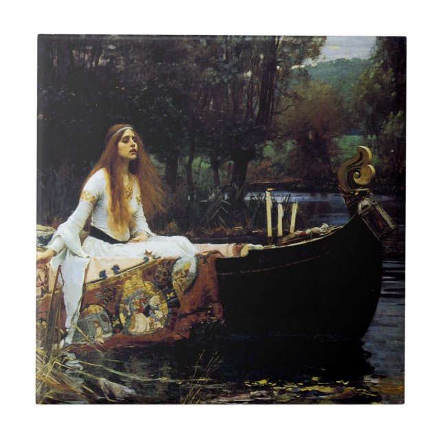 Carreau La Dame de Shallot (Devant)