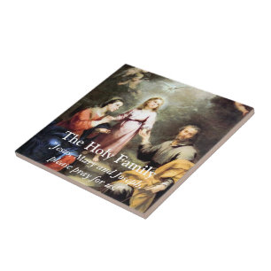 Carreau La famille sainte