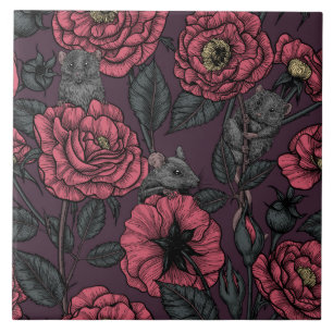 Carreau La fête des souris