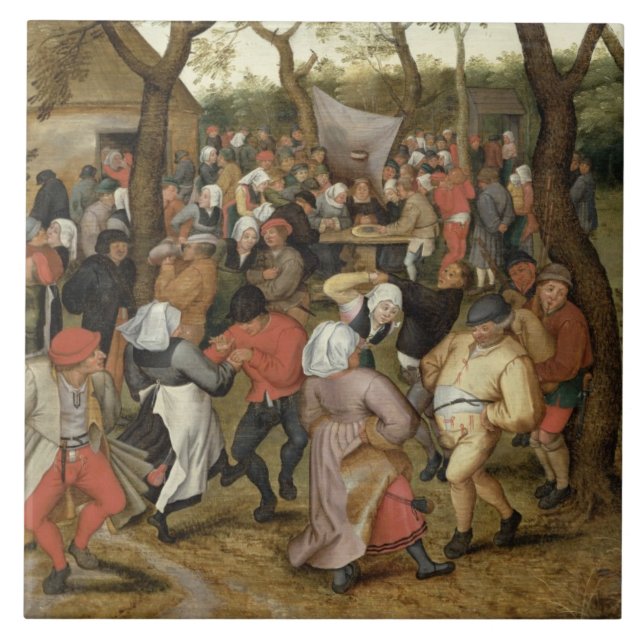 Carreau La fête Mariage (Devant)