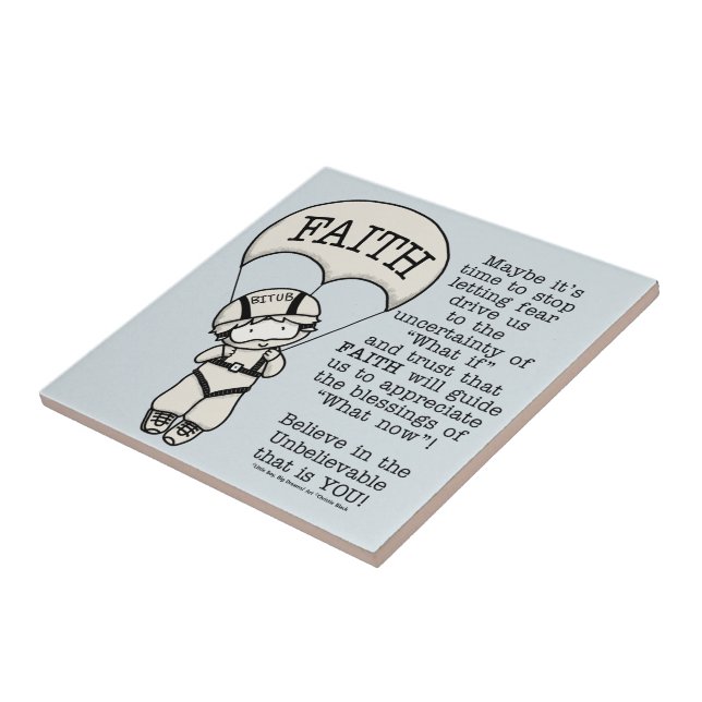 Carreau La foi guidera (Côté)