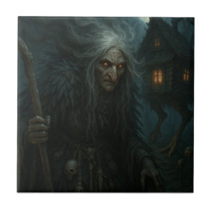 Carreau La forêt enchantée de Baba Yaga