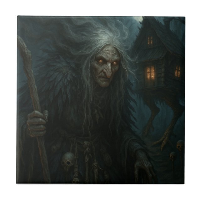 Carreau La forêt enchantée de Baba Yaga (Devant)