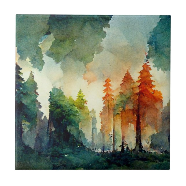 Carreau La forêt (nature) (Devant)