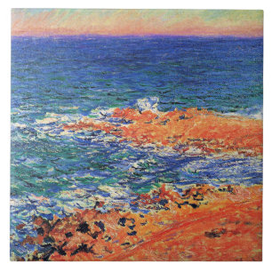 Carreau La Grande Mer Bleue à Antibes, beaux-arts,