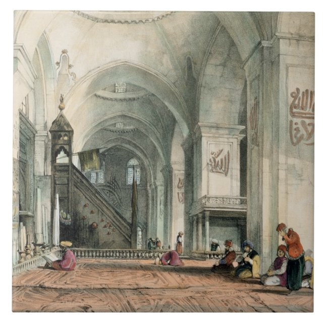 Carreau La grande mosquée chez Brussa, plaquent 24 de (Devant)