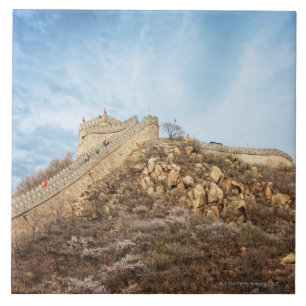 Carreau La Grande Muraille de la Chine en dehors de Pékin