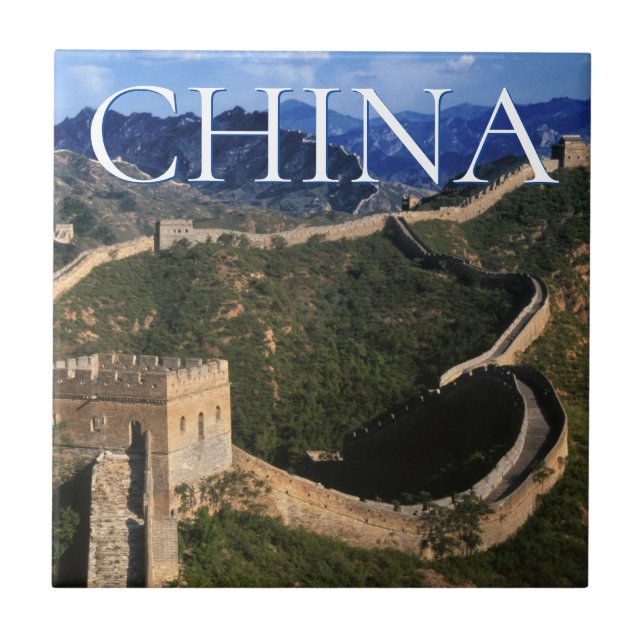 Carreau La Grande Muraille | Jinshanling, Chine (Devant)