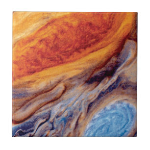 Carreau La Grande Tache Rouge de Jupiter - Photo NASA Voya
