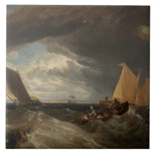 Carreau La jonction de la Tamise et du Medway, 1807