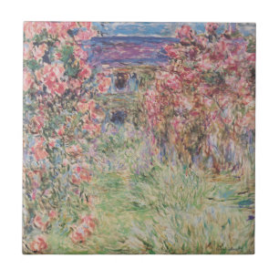 Carreau La Maison dans les roses - Claude Monet