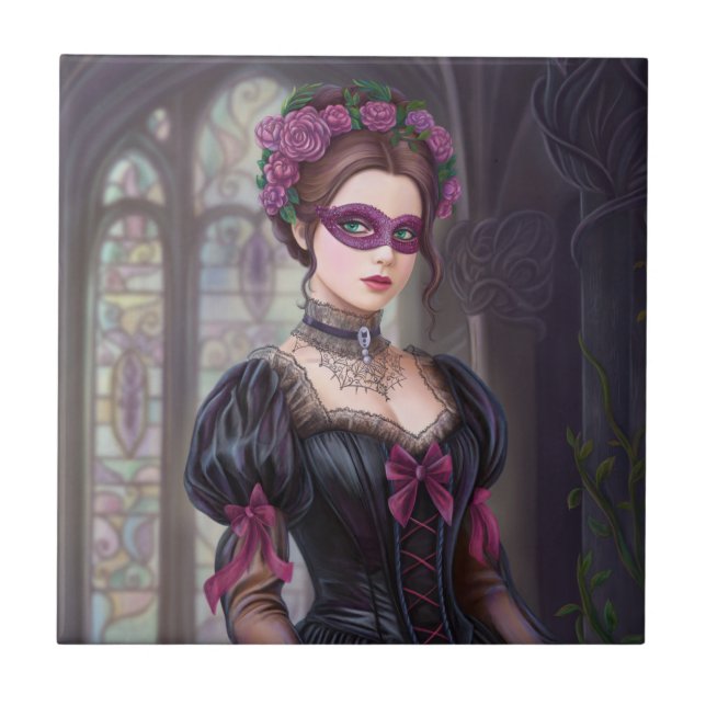 Carreau La mascarade victorienne (Devant)