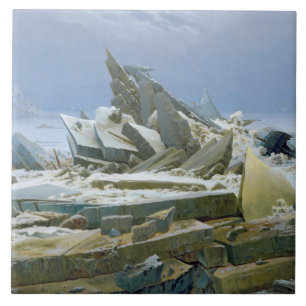 Carreau La mer polaire, 1824