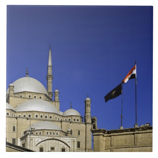 Carreau La mosquée de Muhammad Ali à la Citadelle, aussi (Devant)