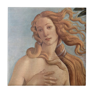 Carreau La Naissance de Vénus (détail) de Sandro Botticell