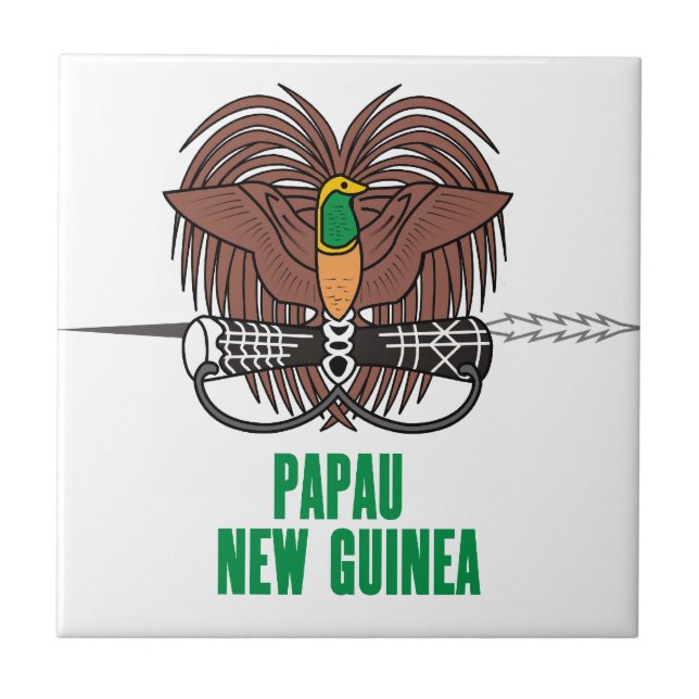 Carreau La PAPOUASIE-NOUVELLE-GUINÉE - (Devant)
