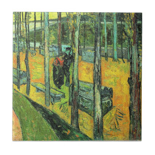 Carreau La peinture de Van Gogh, Alychamps, Automne