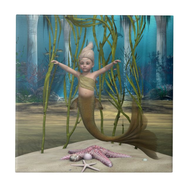 Carreau La Petite Sirène (Devant)