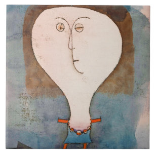 Carreau La peur d'une fille, Klee